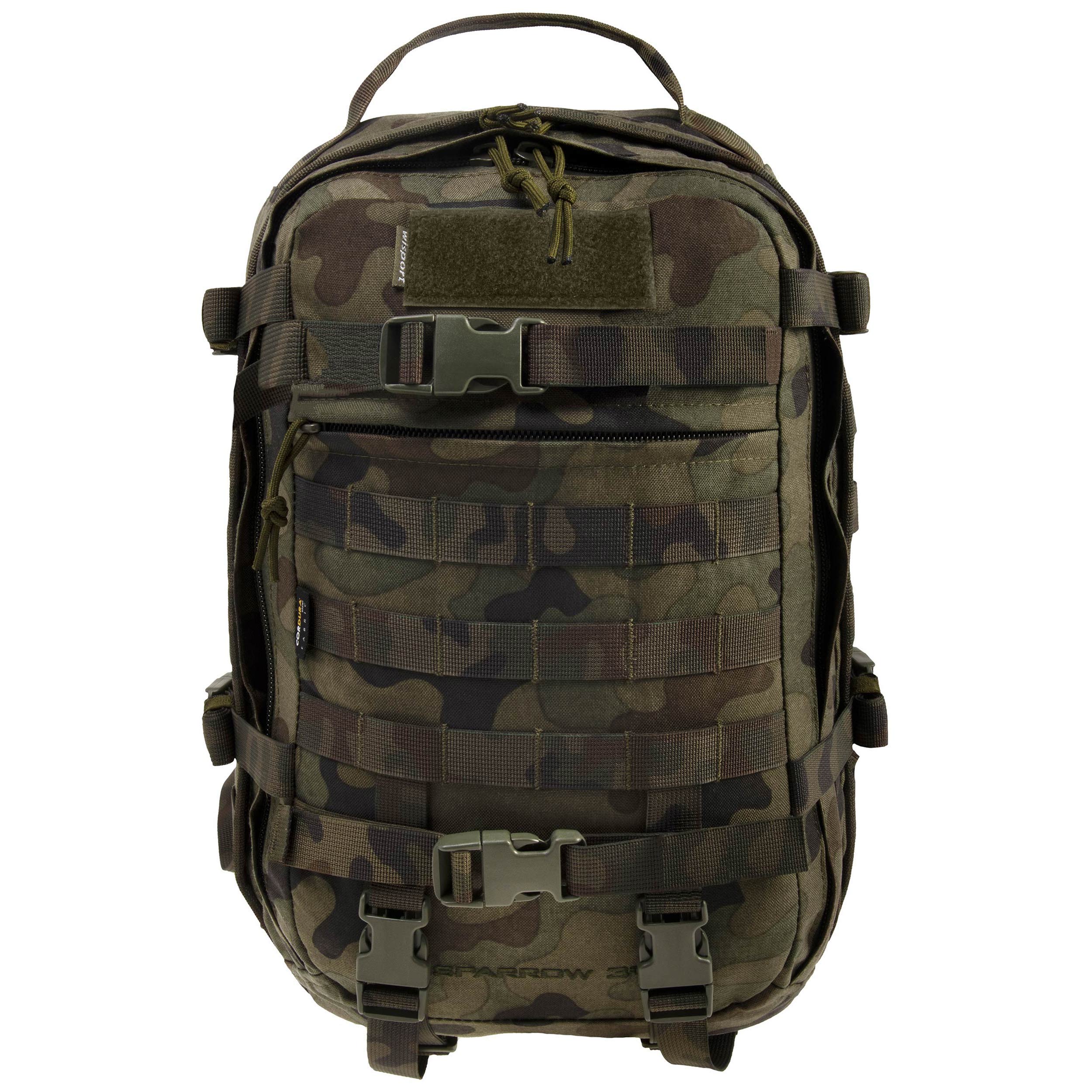 Рюкзак Wisport Sparrow II Full Camo 30 л - wz.93 Pantera PL Woodland