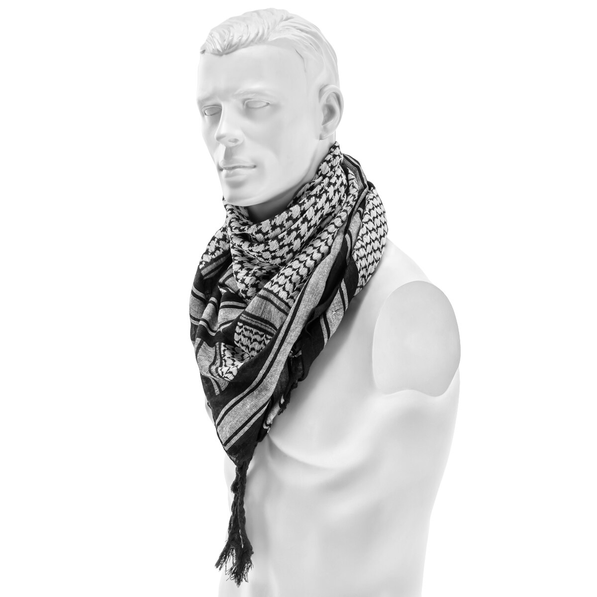 Арафатка захисний шарф Brandit - Black/White