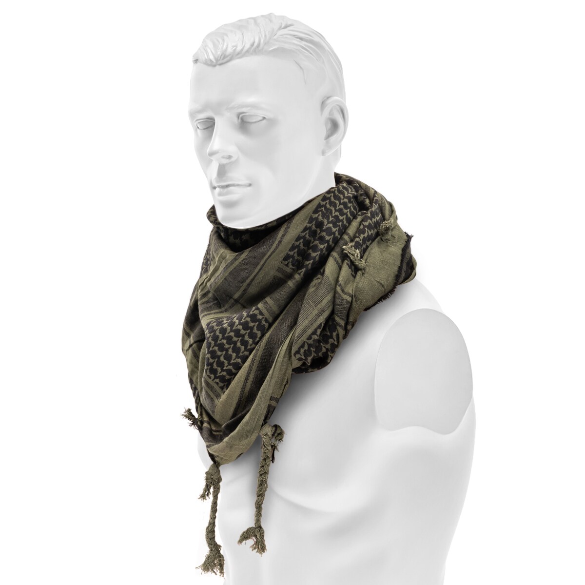 Арафатка захисний шарф Brandit - Olive/Black