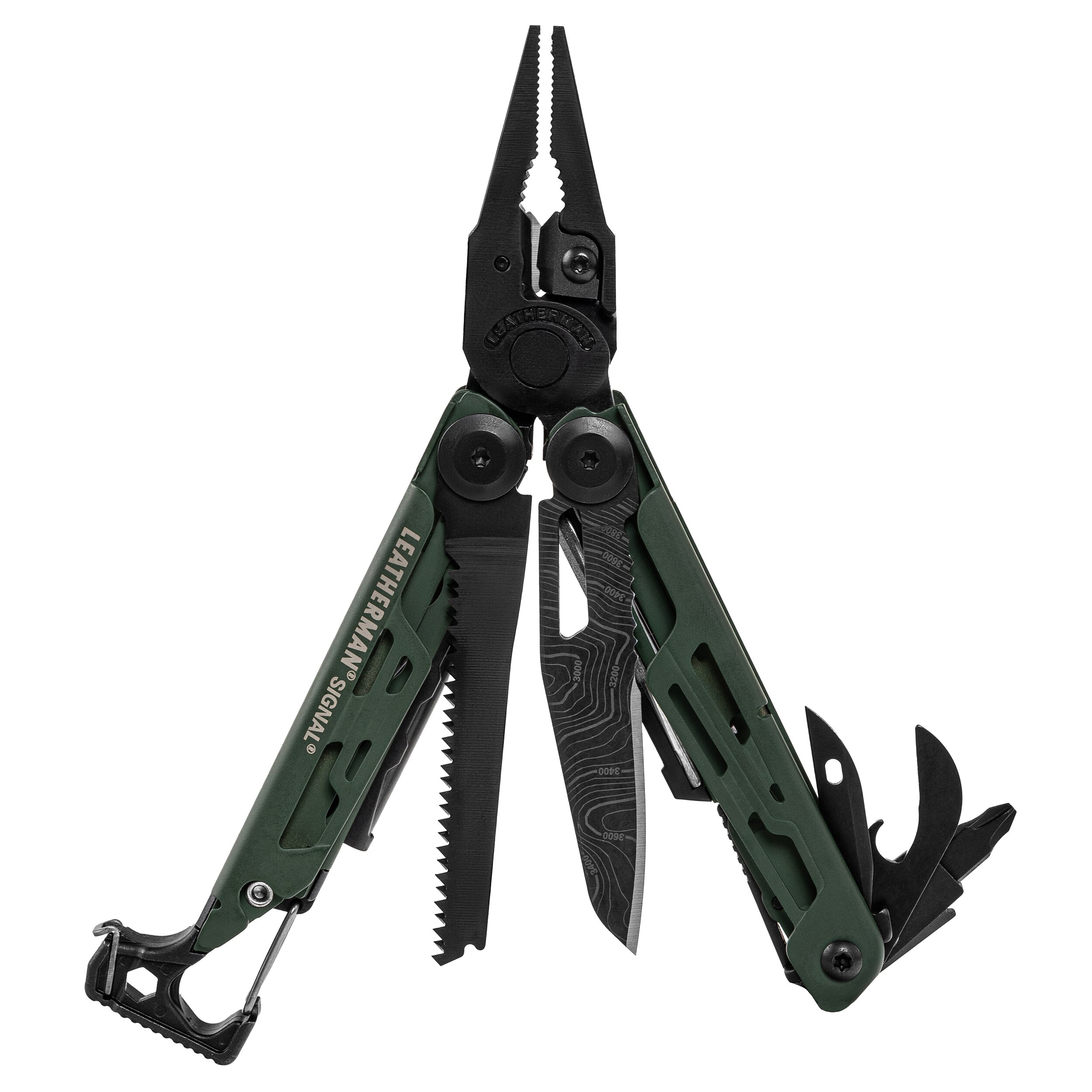Мультитул Leatherman Signal Green Topo - лімітована версія