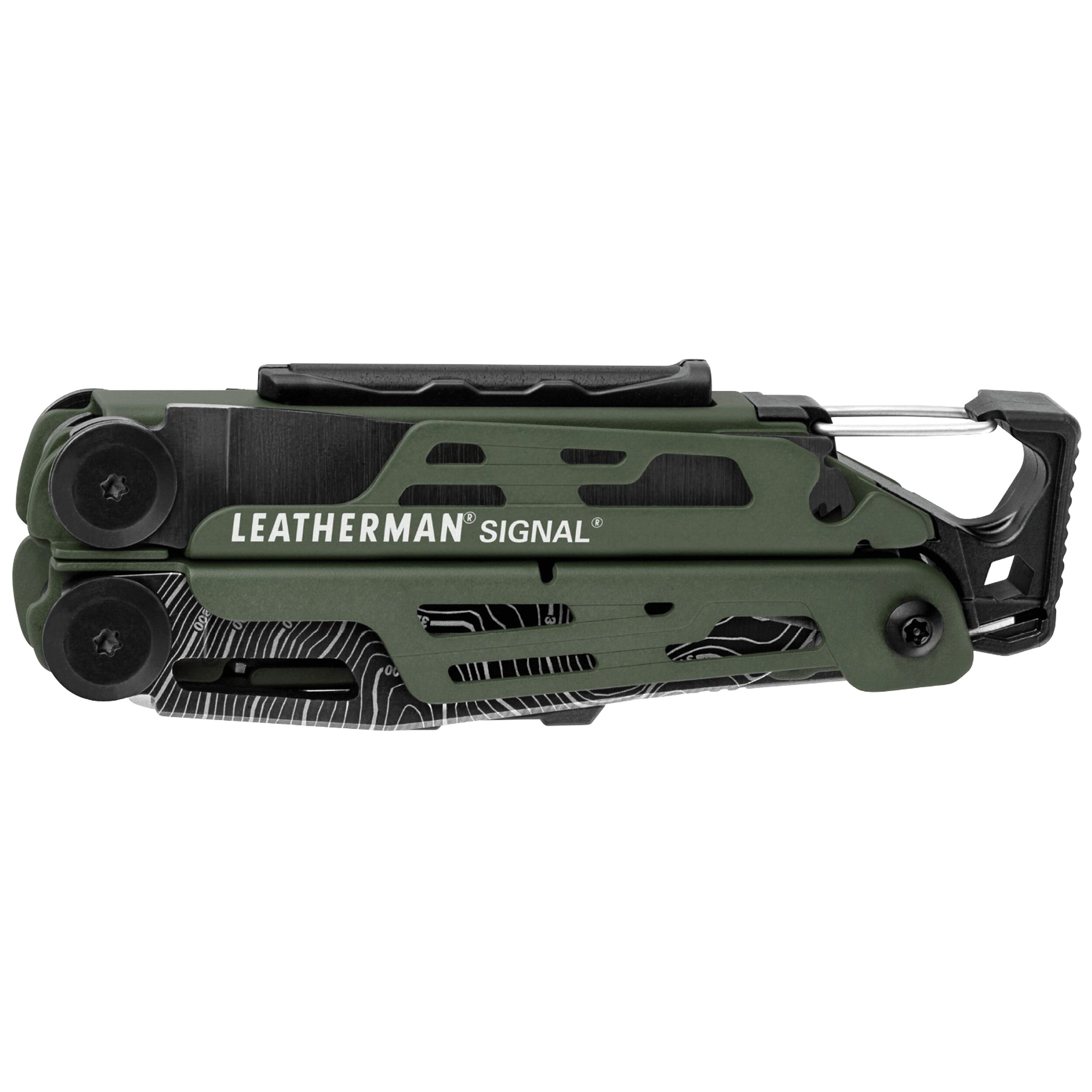 Мультитул Leatherman Signal Green Topo з кобурою - лімітована версія