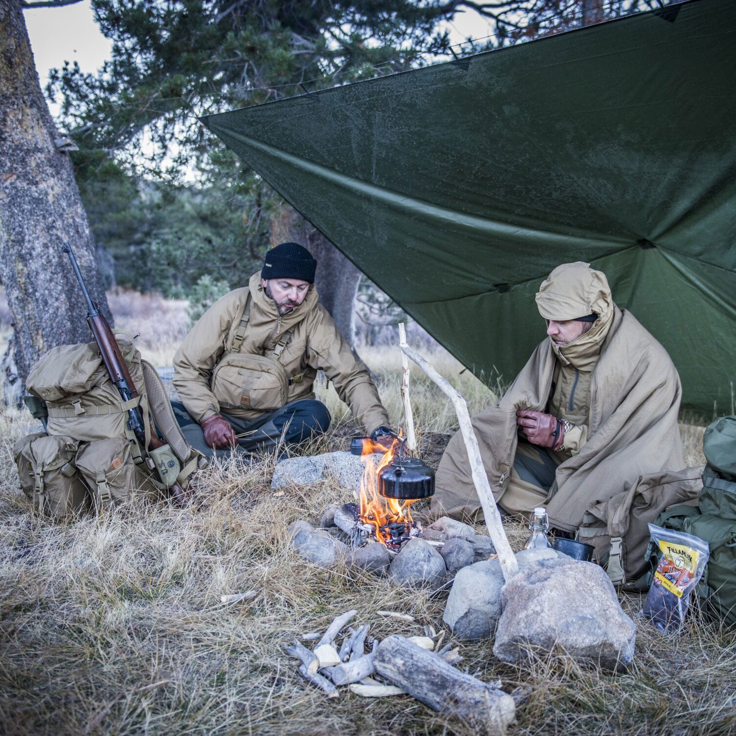 Тент Helikon-Tex Supertarp - Taiga Green