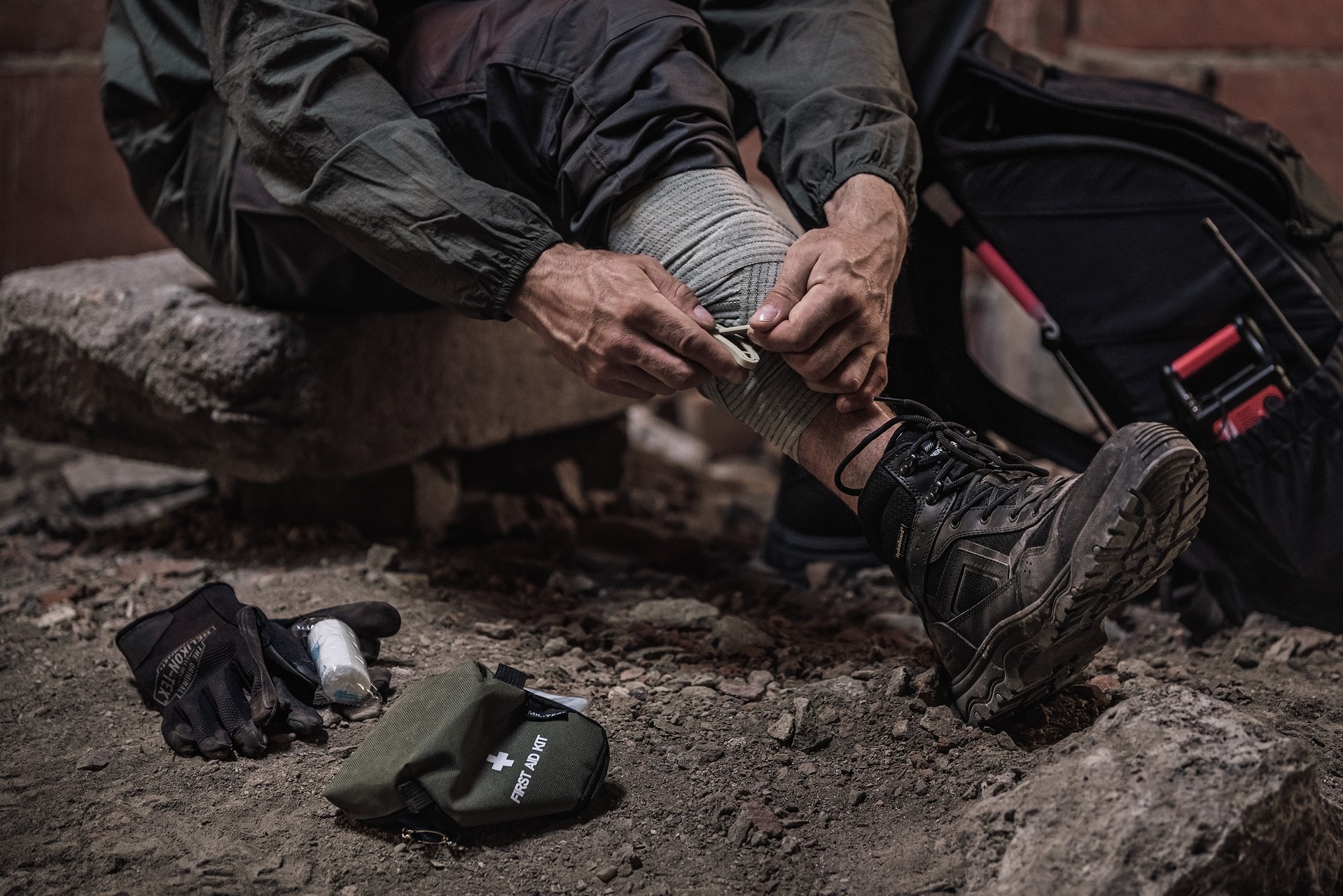 Аптечка Mil-Tec First Aid Kit Small - Olive