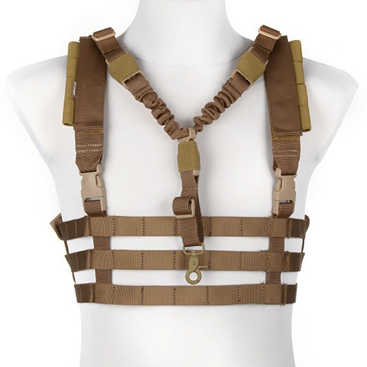 Ремінно-плечова система Chest Rig Emerson Low Profile - Coyote Brown