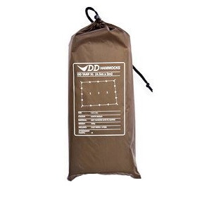 DD Hammocks Tarp XL 4.5x3 кемпінгове простирадло - Coyote Brown