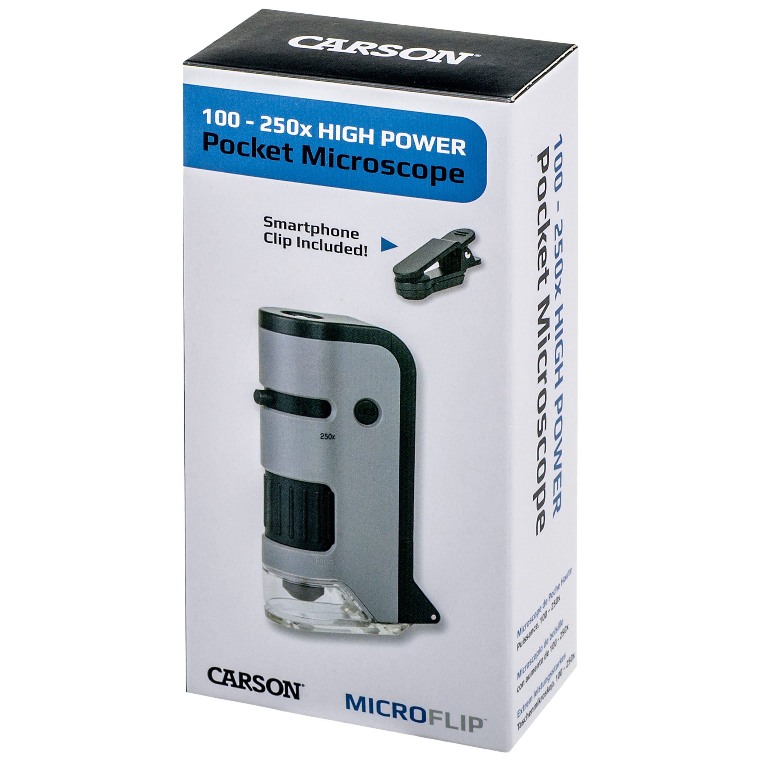 Мікроскоп Carson Microflip LED 100-250x