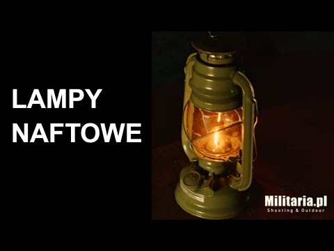 Гасова лампа Mil-Tec 23 см - Olive