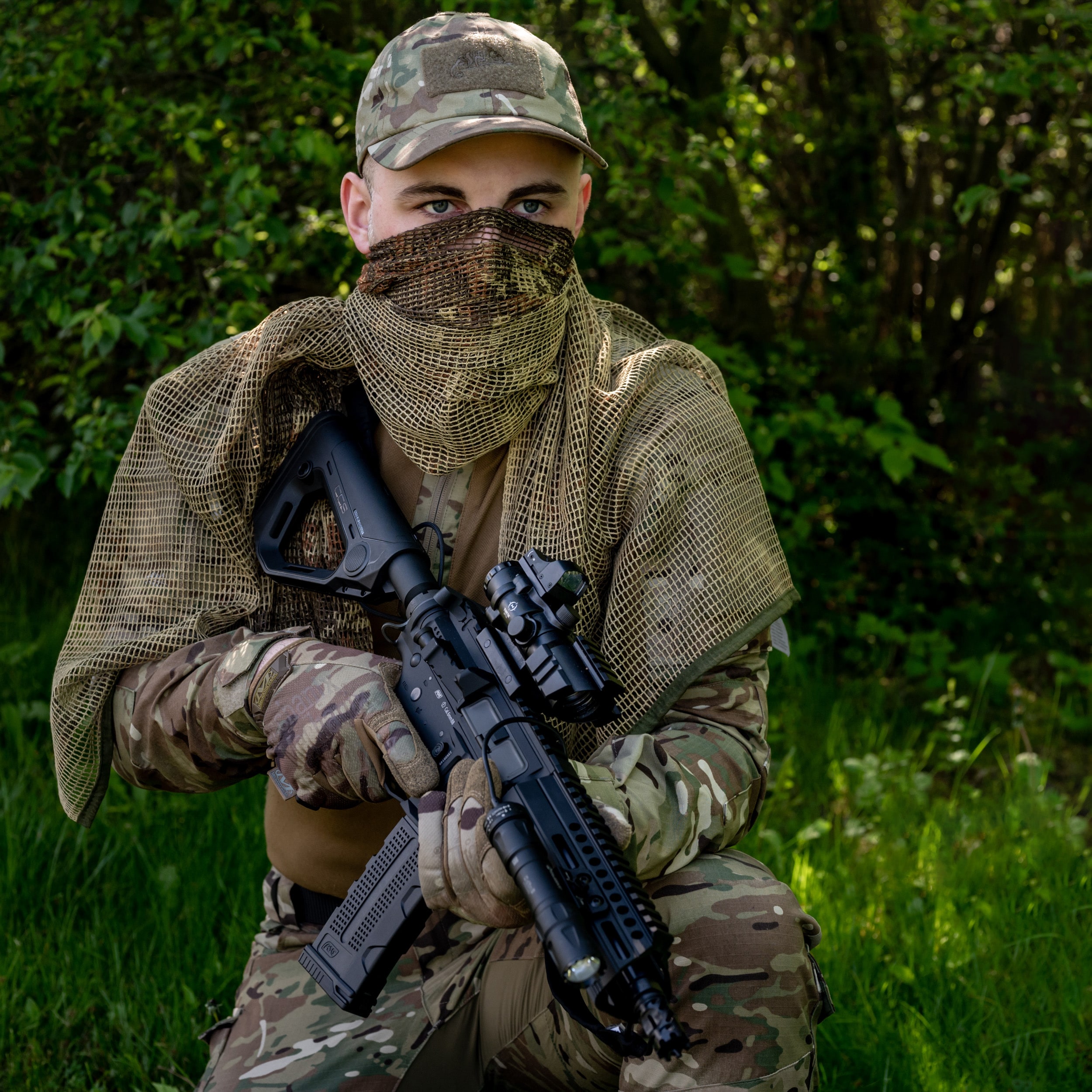 Персональна маскувальна сітка Mil-Tec - Vegetato Woodland