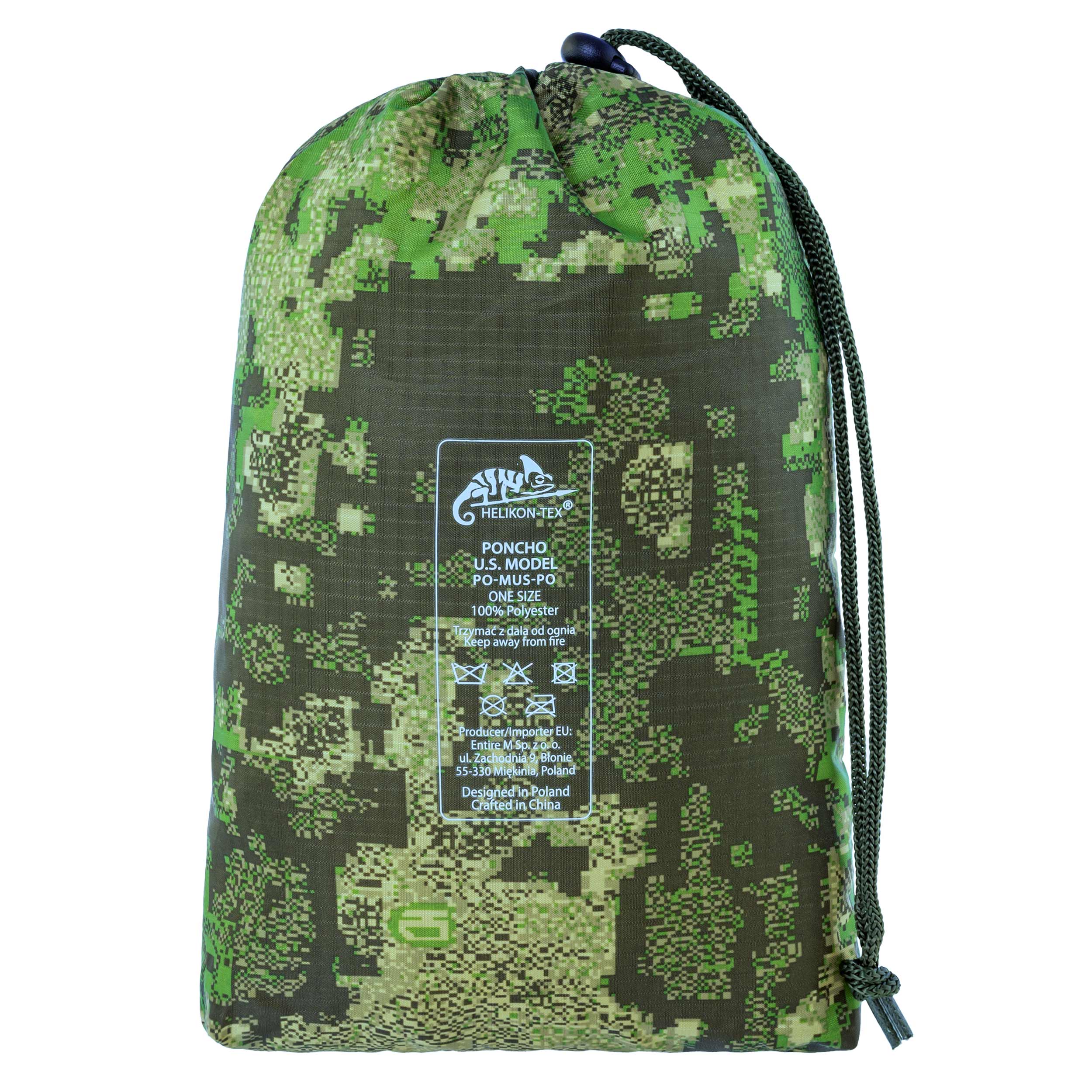 Пончо Helikon-Tex U.S. Model - PenCott Wildwood