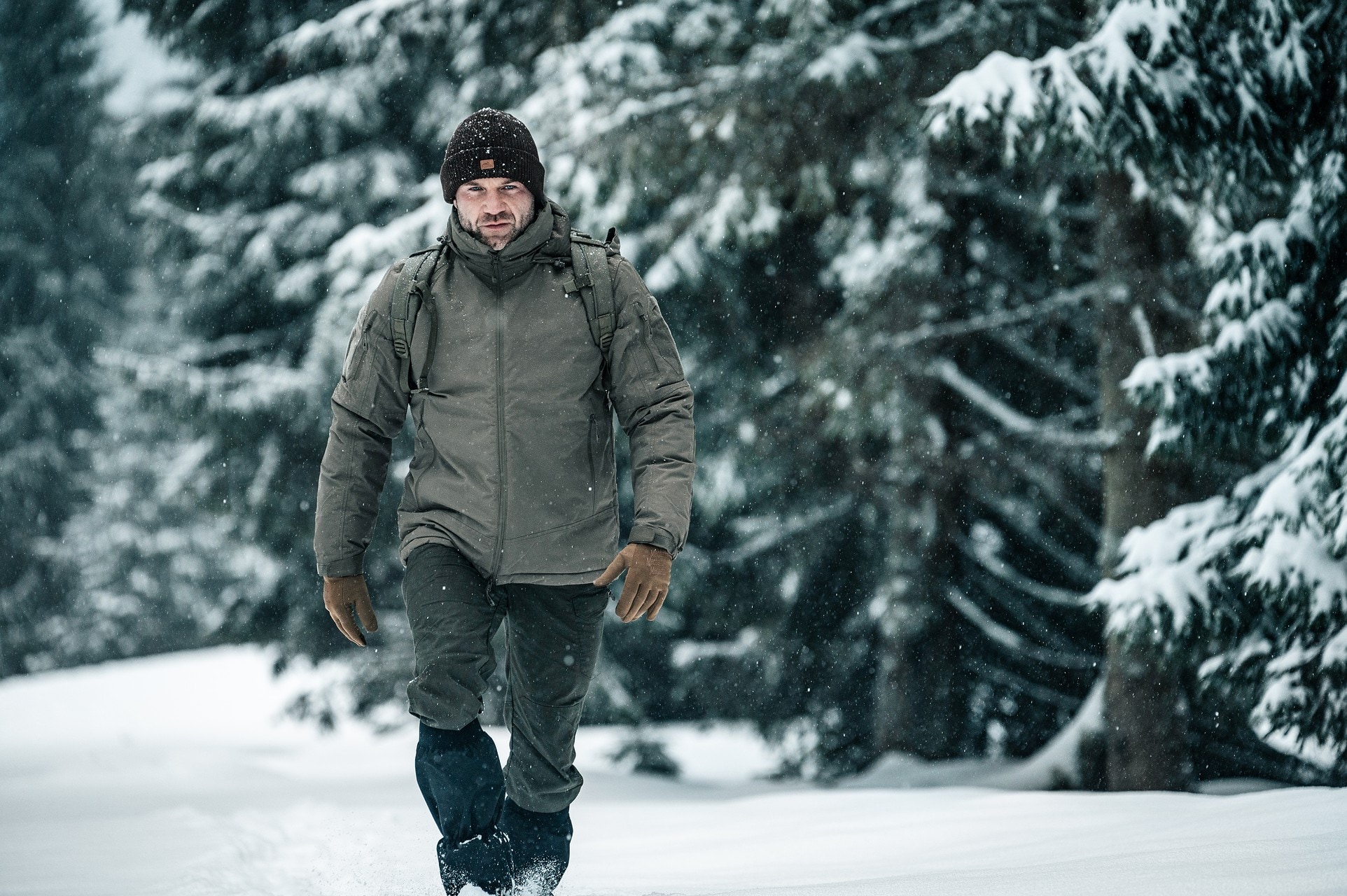 Шапка Helikon-Tex Merino Wanderer - Earth Brown