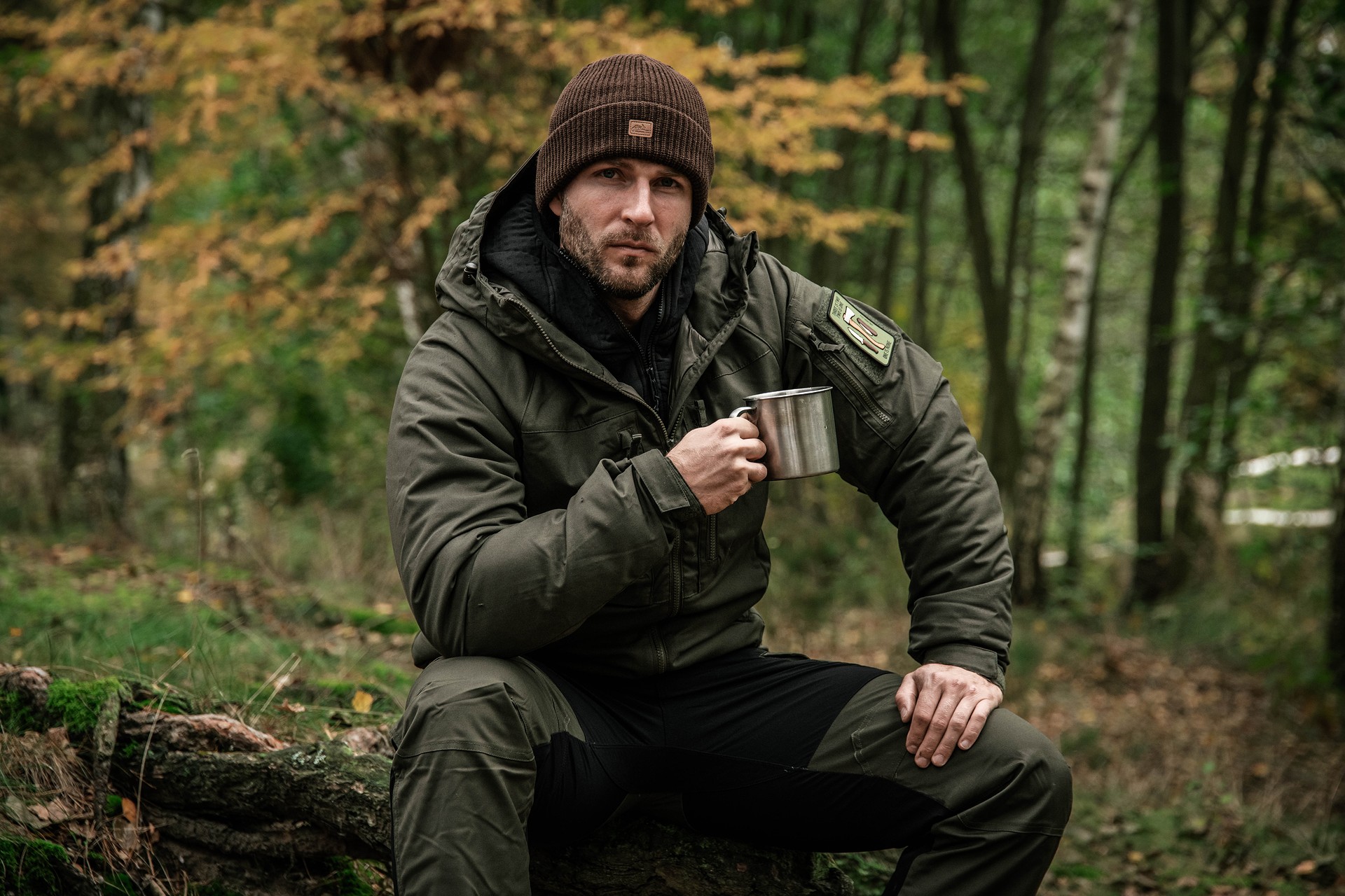 Шапка Helikon-Tex Merino Wanderer - Earth Brown