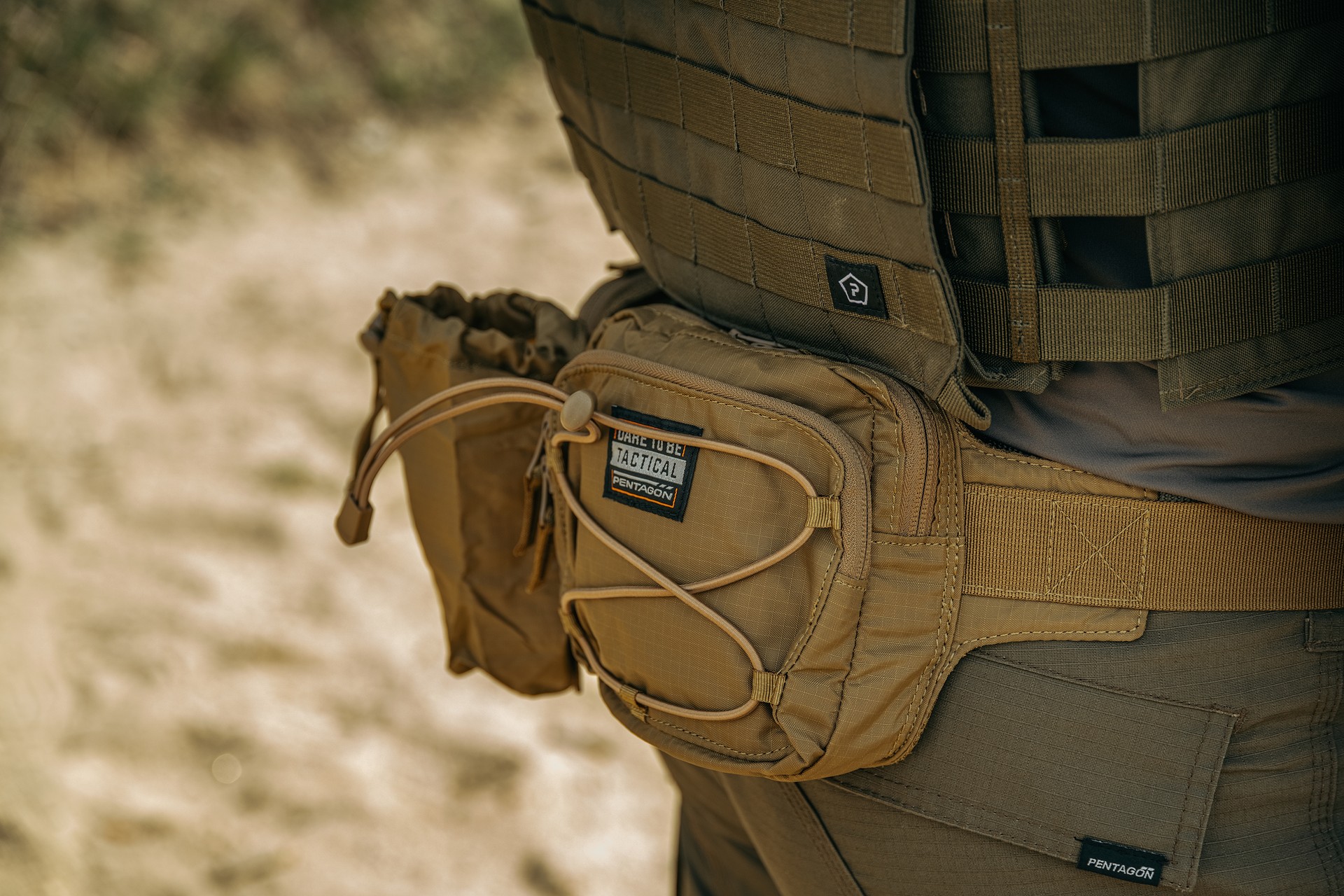 Тактичний ремінь Pentagon Alissos - Coyote