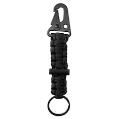 Брелок Badger Outdoor Paracord з кресалом - Black