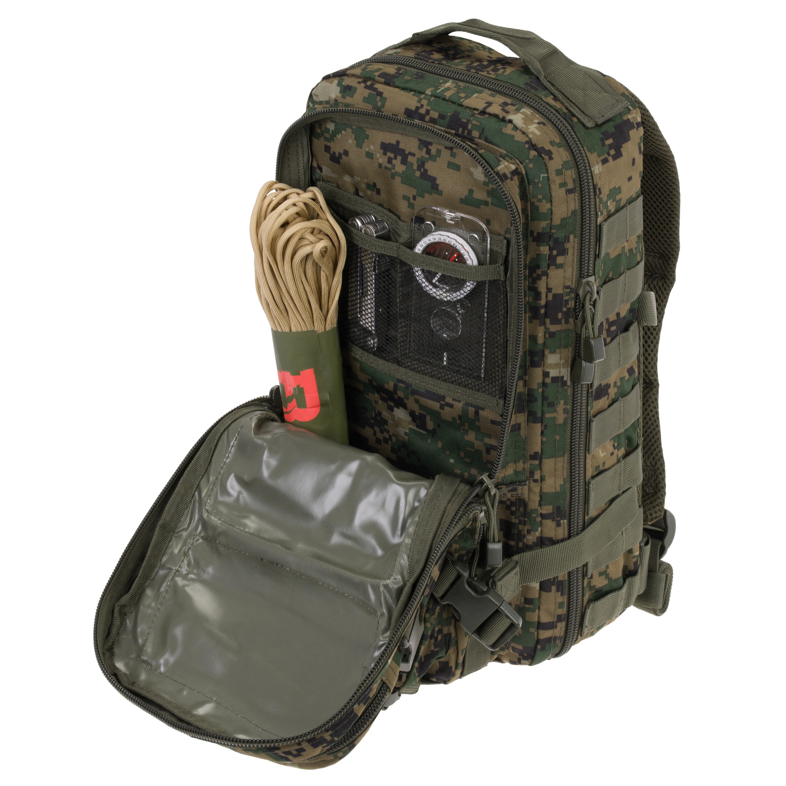 Рюкзак Mil-Tec Small Assault Pack 20 л - Digital Woodland