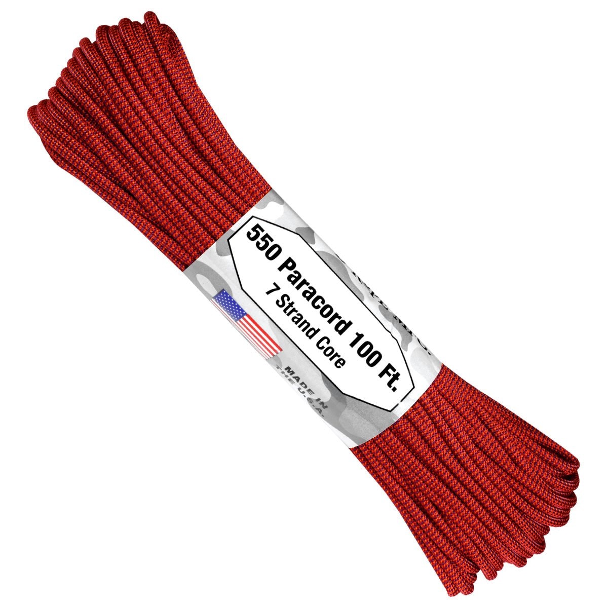 Мотузка Atwood Rope MFG 550 Paracord Color Changing Patterns 30 м - Blood Moon