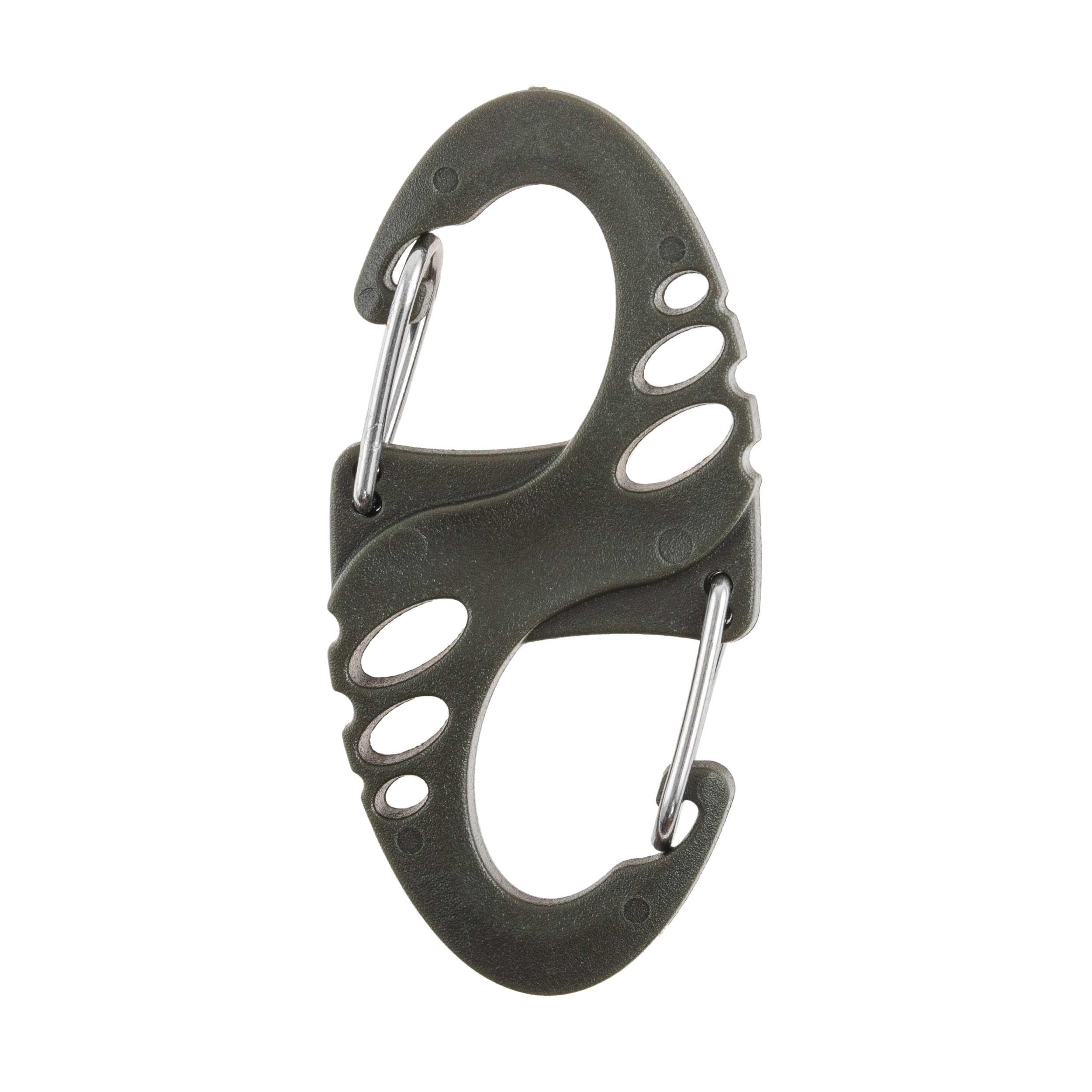 Набір карабінів Mil-Tec S-Hook Olive - 10 шт.