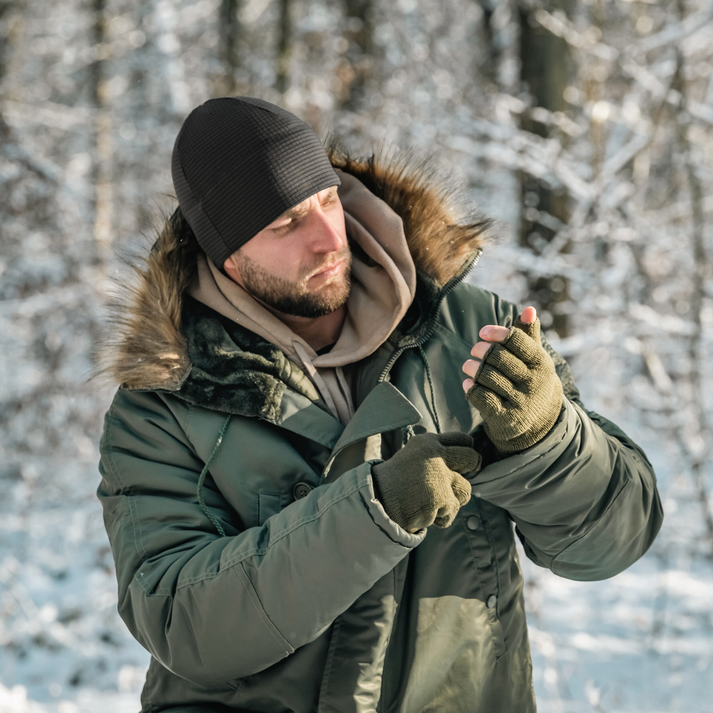 Шапка Mil-Tec Quick Dry - Black