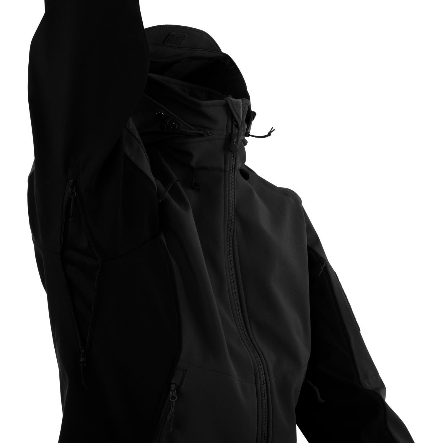 Жіноча куртка Helikon Gunfighter Softshell - Black