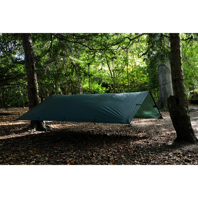 DD Hammocks Tarp 3x3 Limited Edition кемпінгове простирадло - лісовий зелений