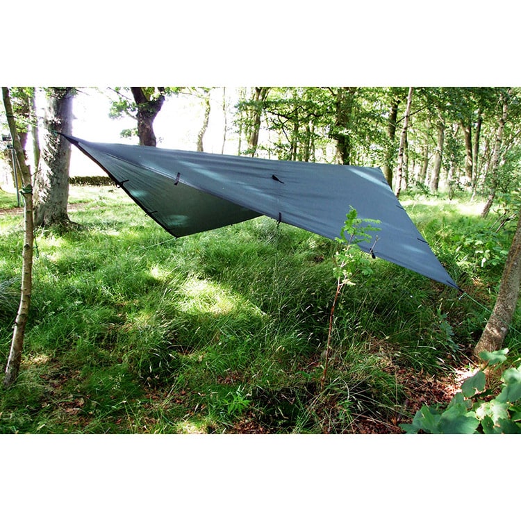 DD Hammocks Tarp 3x3 Limited Edition кемпінгове простирадло - лісовий зелений