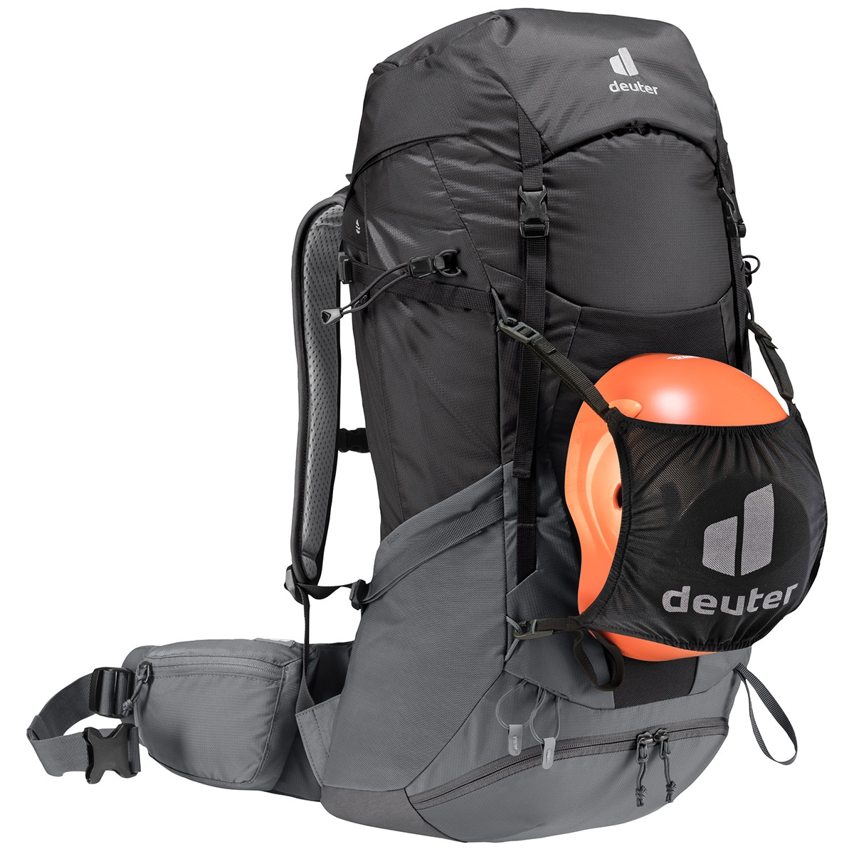 Трекінговий рюкзак Deuter Futura Pro 40 л - Black/Graphite