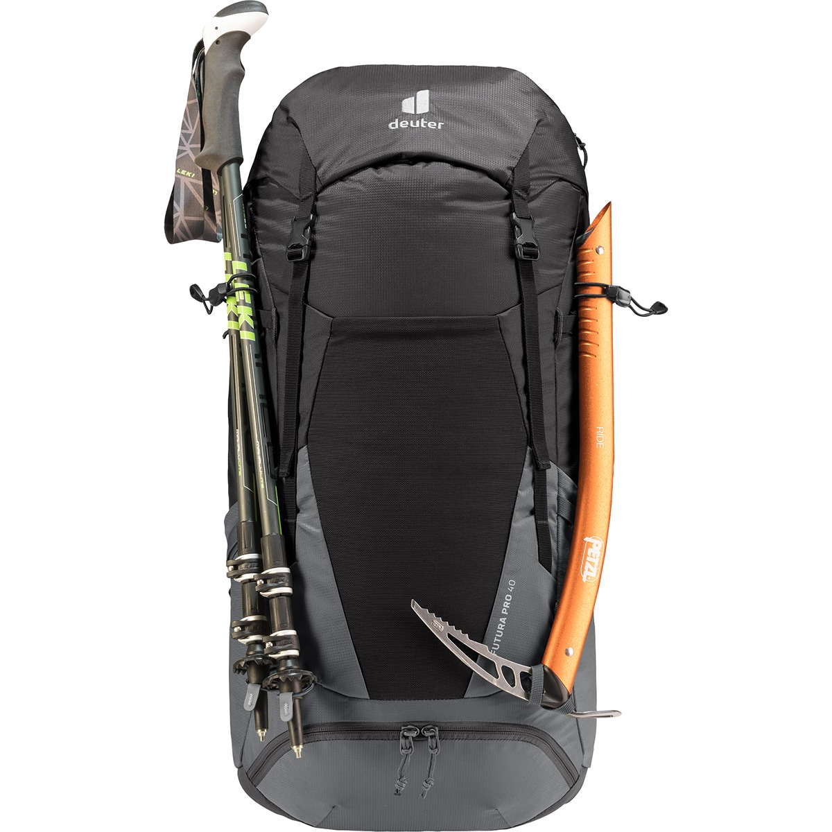 Трекінговий рюкзак Deuter Futura Pro 40 л - Black/Graphite