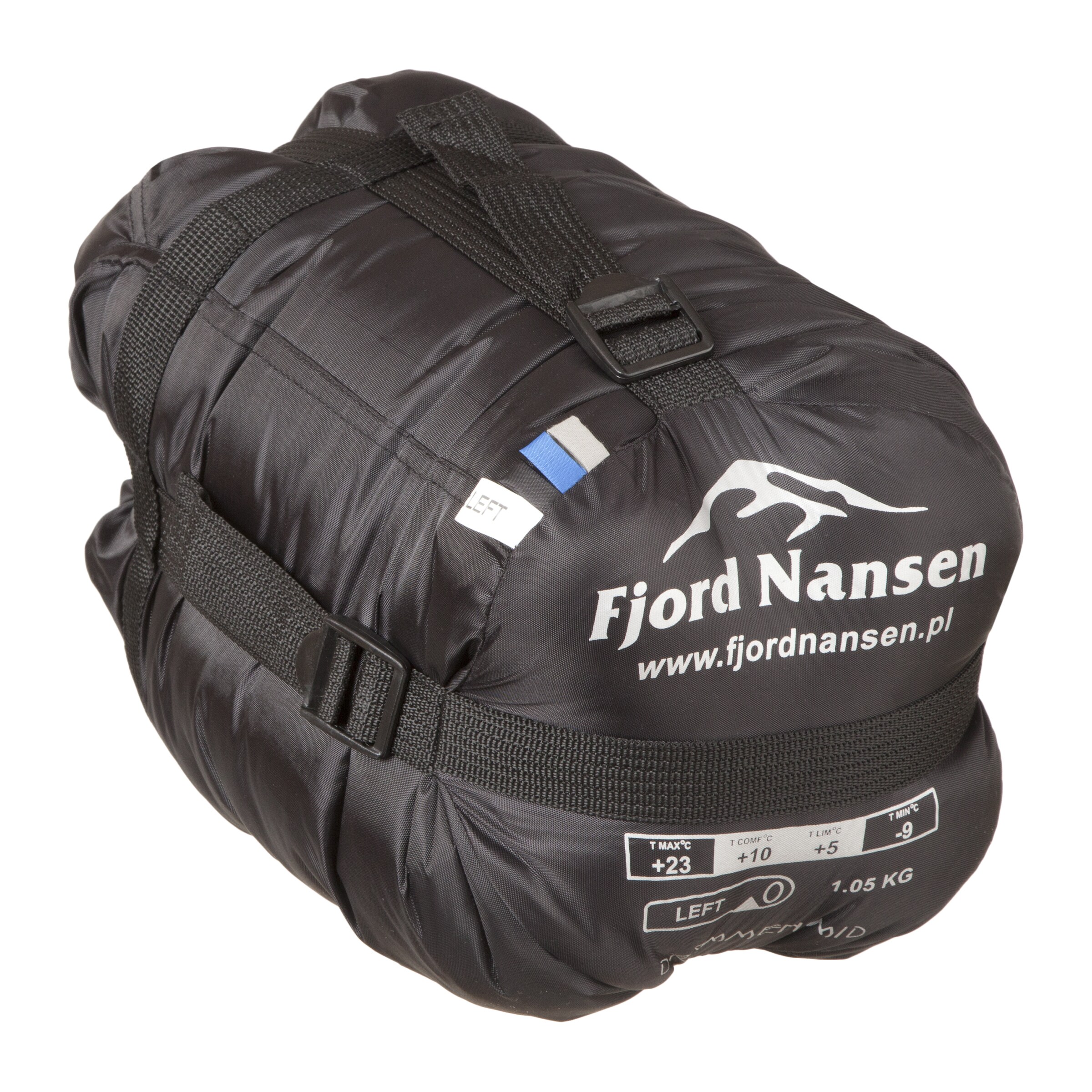 Спальний мішок Fjord Nansen Drammen MID Sapphire 1040 г - правий