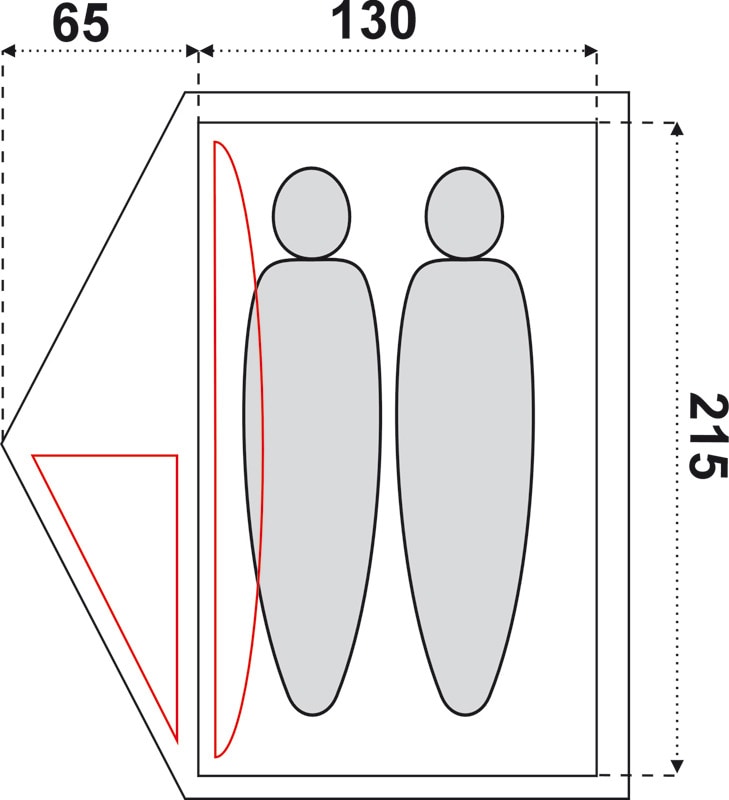 Намет 2-місний Fjord Nansen Lima II