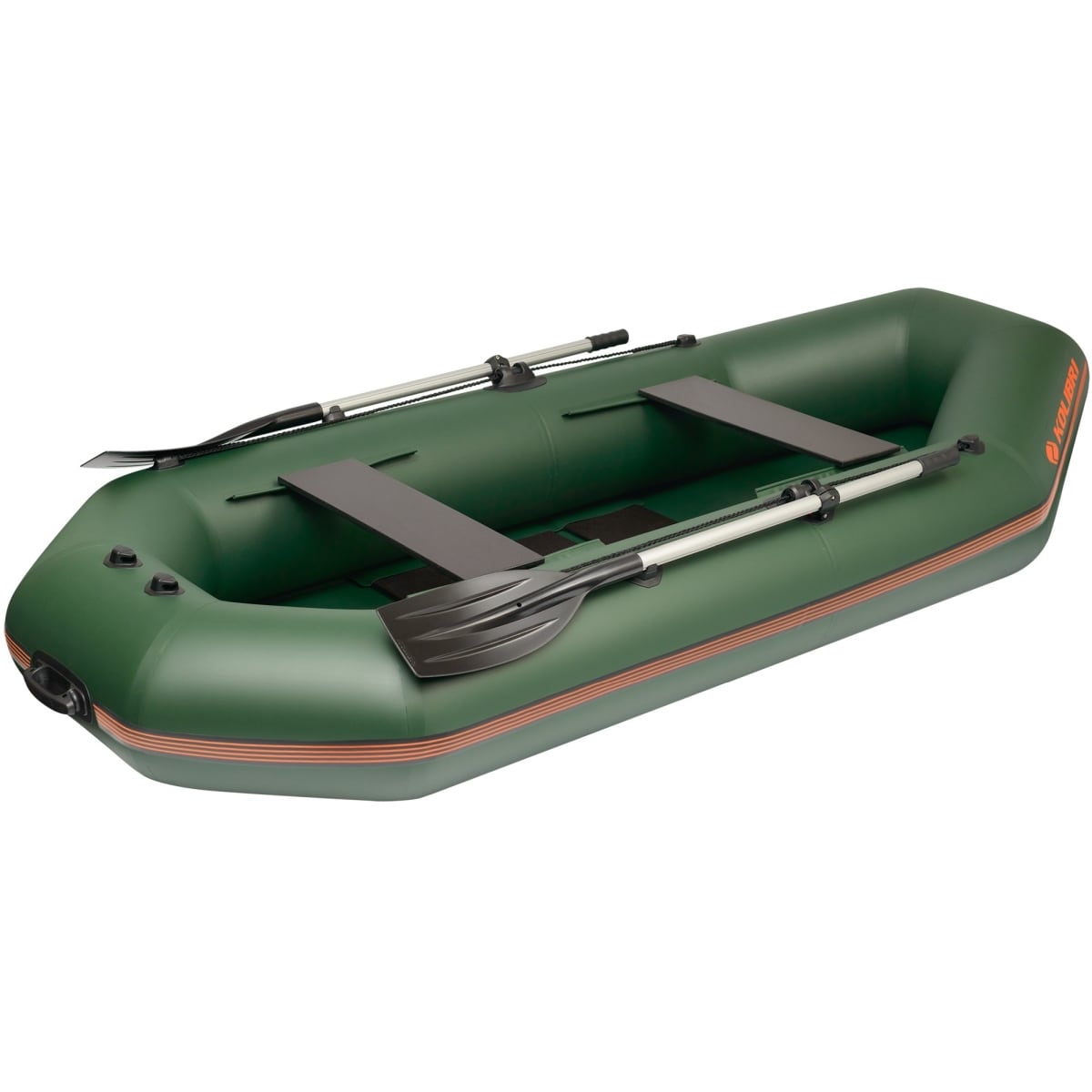 Надувний човен Колібрі K-280TL з відбійником - Green