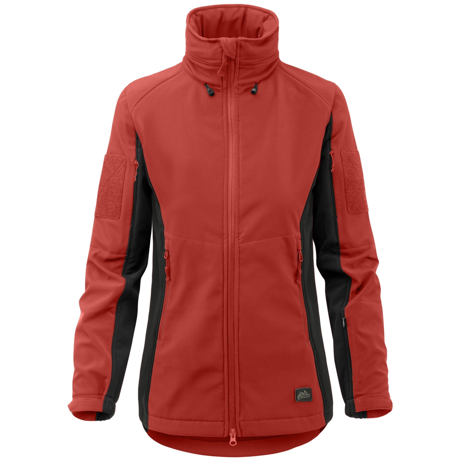 Жіноча куртка Helikon-Tex Gunfighter Softshell - Crimson Sky/Black