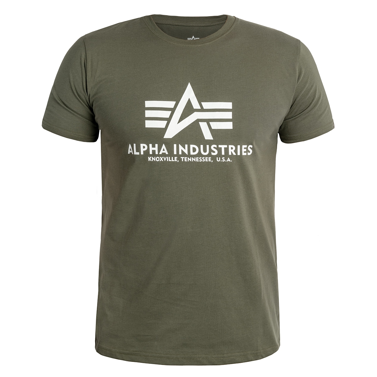 Футболка T-shirt Alpha Industries Basic - Dark Olive