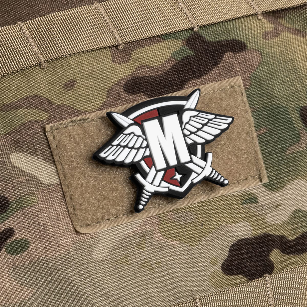 Нашивка PVC 3D Logo Militaria.pl 