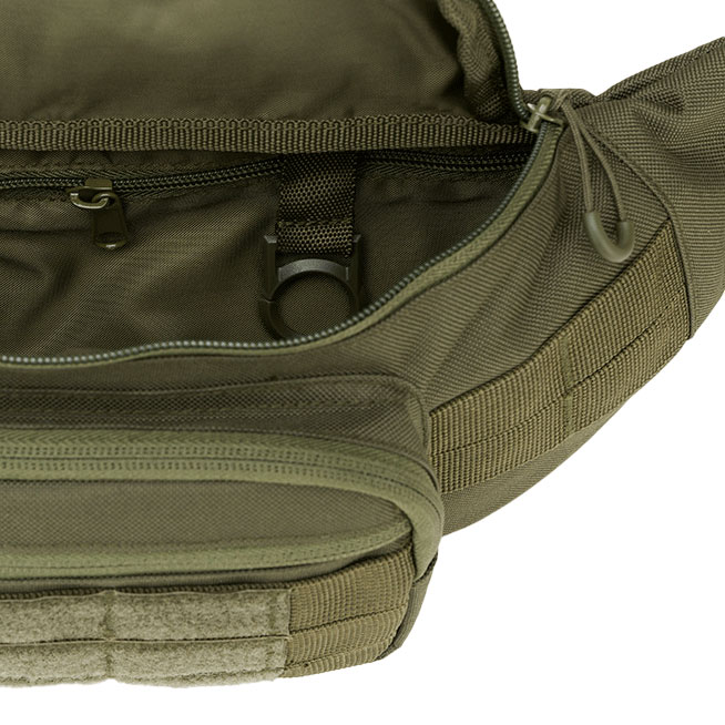 Стегнова сумка Brandit Waistbeltbag Molle - Olive