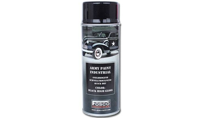 Фарба для маскування FOSCO - Black High Gloss