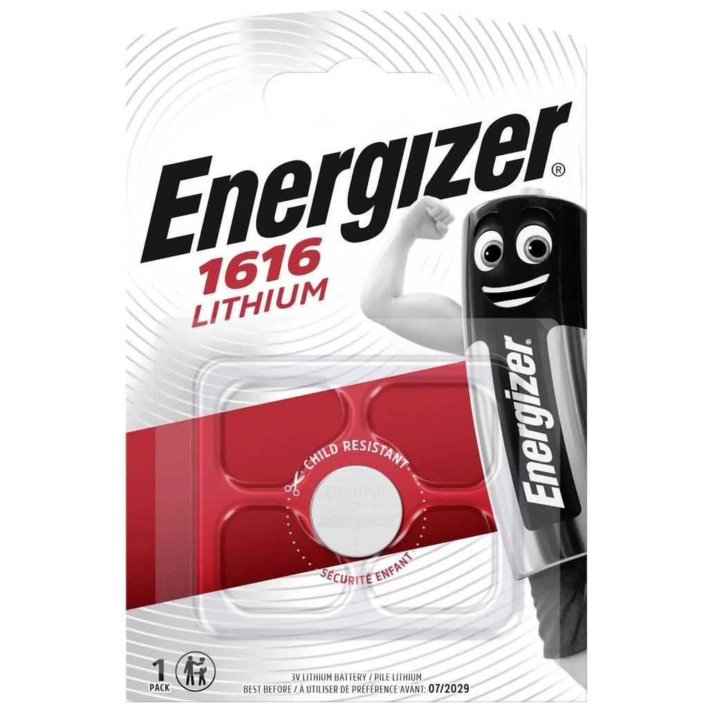 Літієва батарейка 3 V Energizer CR1616 55 mAh