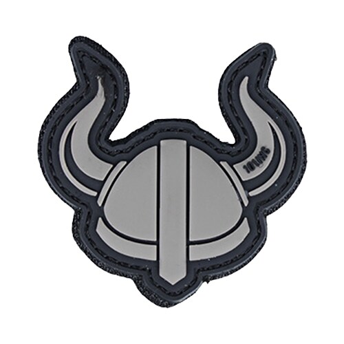 Нашивка 101 Inc. 3D Viking Helmet - Сірий