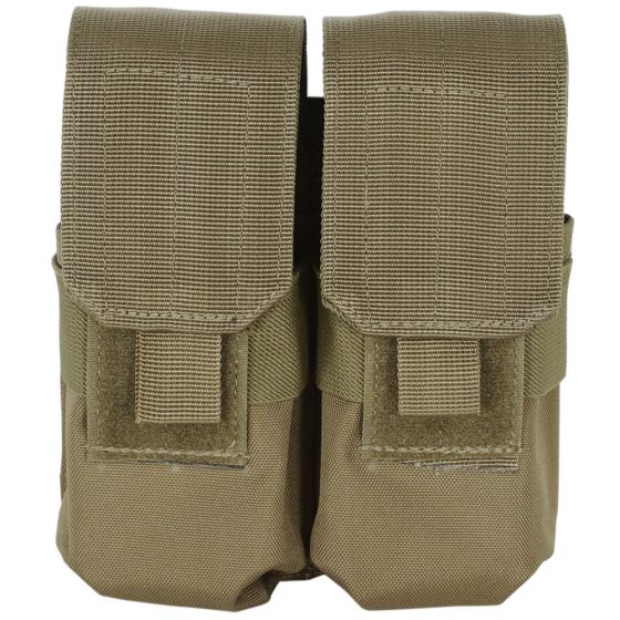Подвійний підсумок Voodoo Tactical Double Mag Pouch для магазинів - Coyote