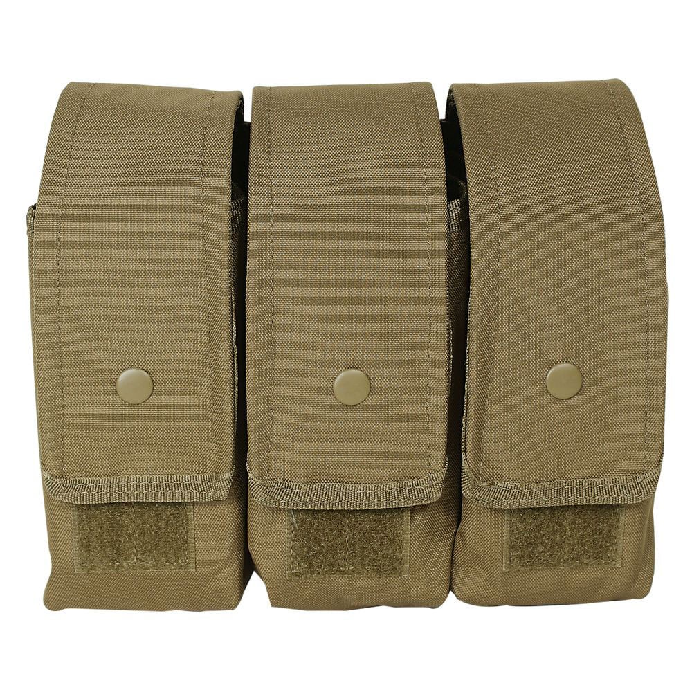 Потрійний підсумок  Voodoo Tactical Triple Mag Pouch для магазинів - Coyote