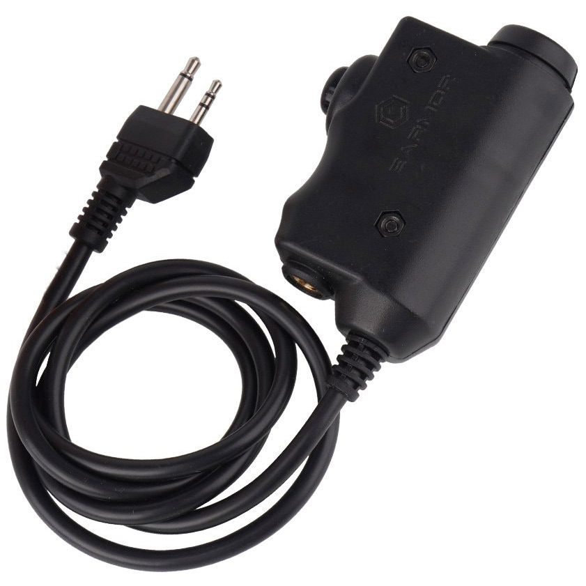 Військовий модуль M51 Earmor PTT для гарнітур - роз'єм Midland