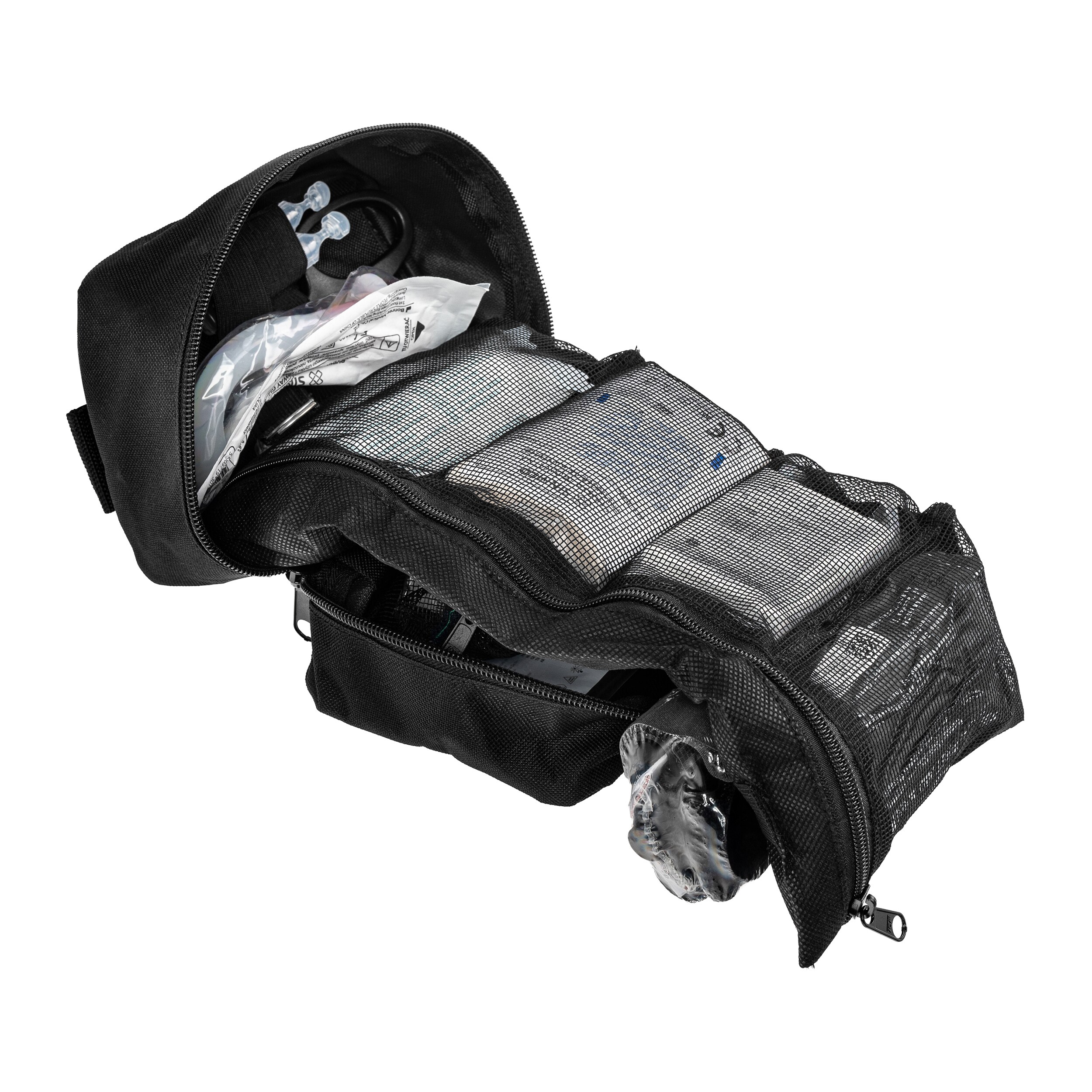 Тактична аптечка Medaid тип 720 зі спорядженням - Black