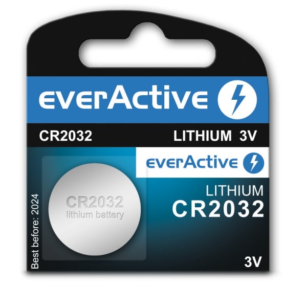 Літієва батарейка EverActive CR2032 3V