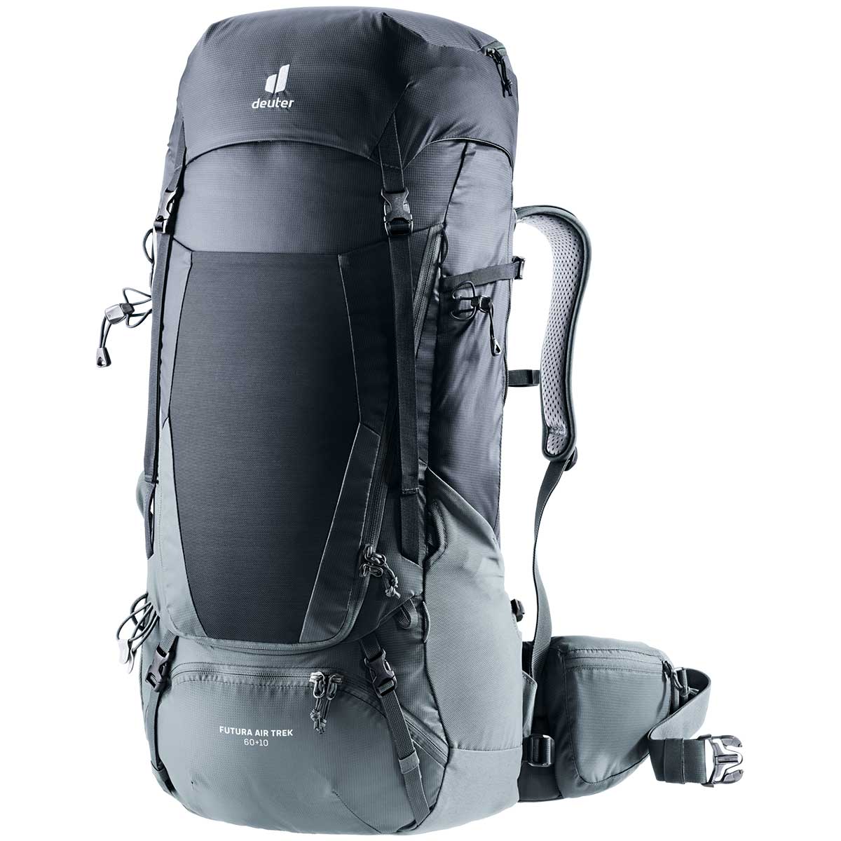 Рюкзак Deuter Futura Air Trek 60+10 л - чорний/графітовий