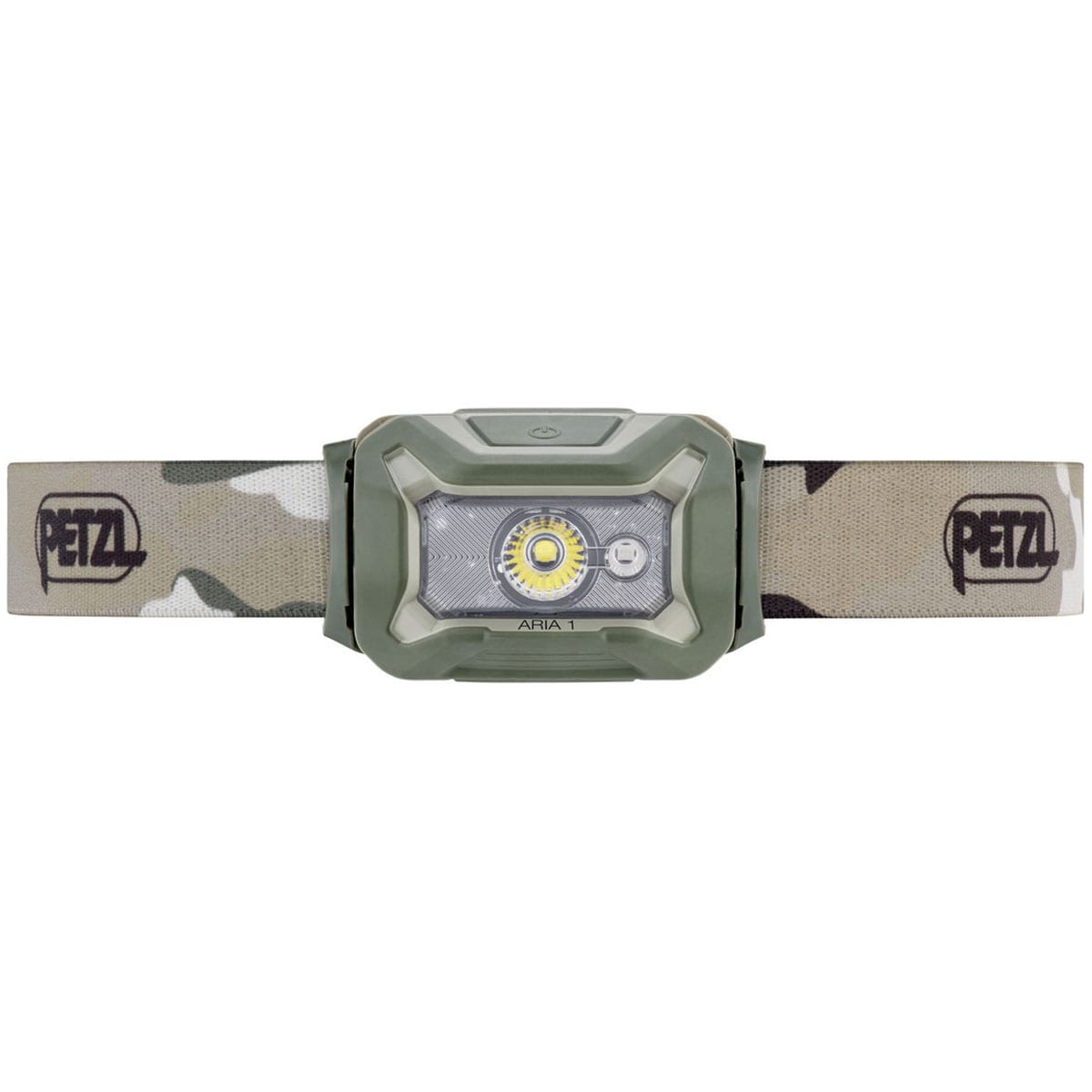 Налобний ліхтарик Petzl Aria 1 RGB Camo - 350 люменів