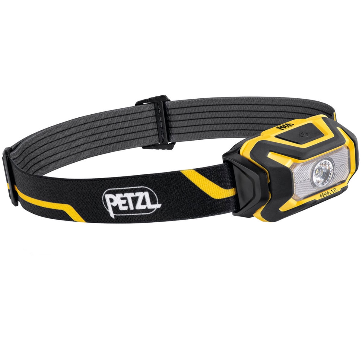 Налобний ліхтарик Petzl Aria 1R Black/Yellow - 450 люменів