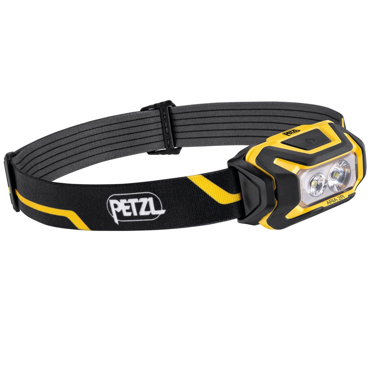 Налобний ліхтарик Petzl Aria 2R Black/Yellow - 600 люменів