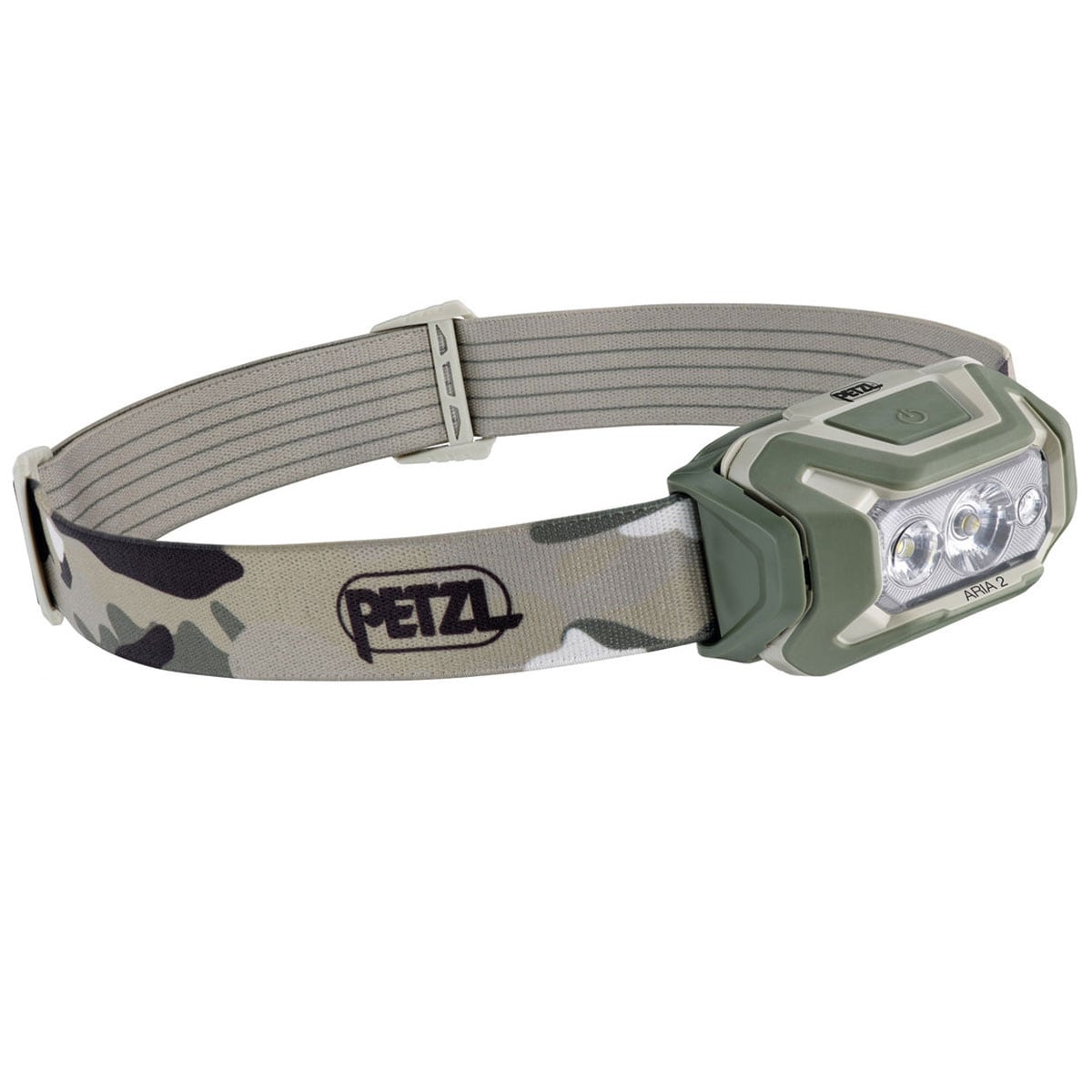 Налобний ліхтарик Petzl Aria 2 RGB Camo - 450 люменів