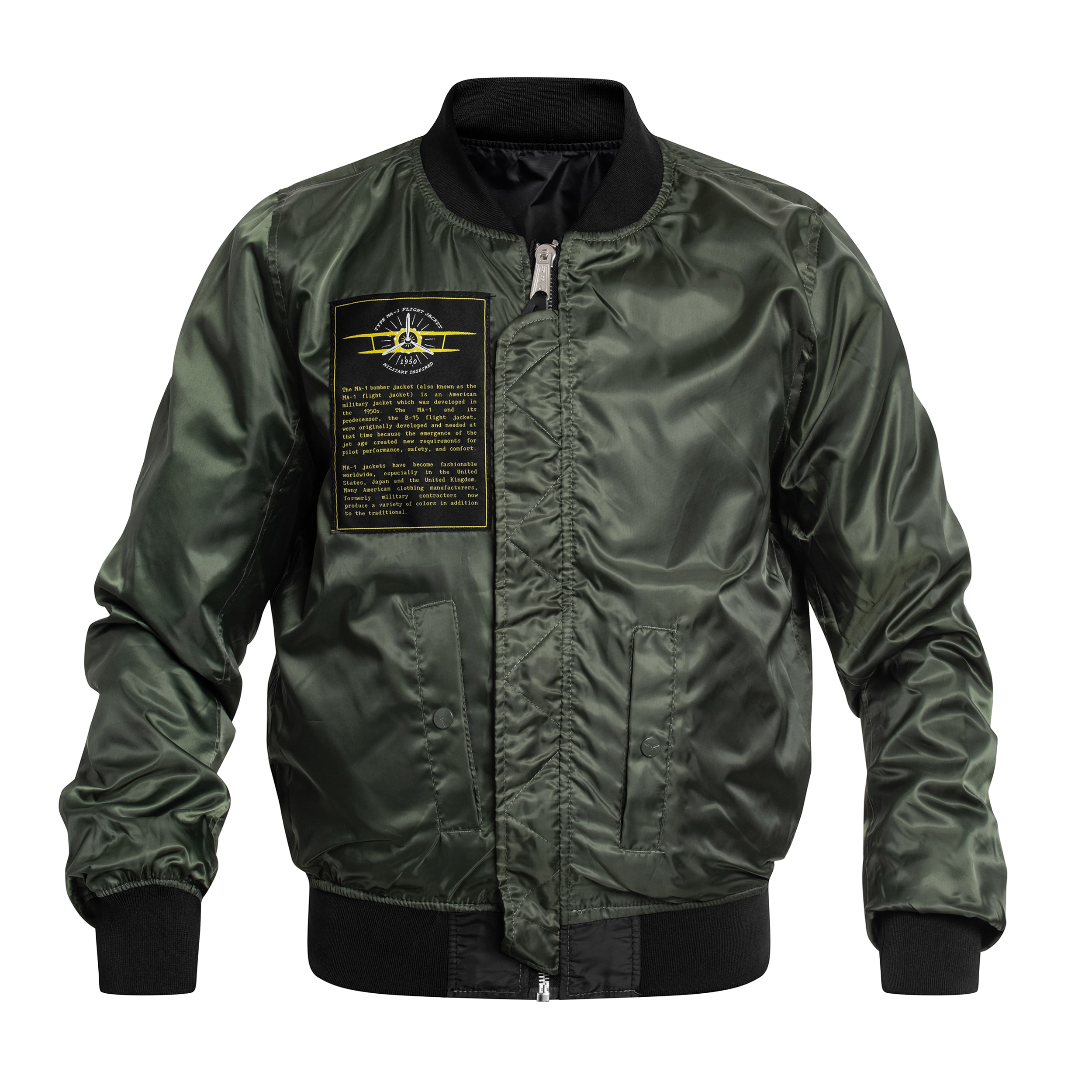 Куртка Mil-Tec MA-1 Flyers Summer - Black