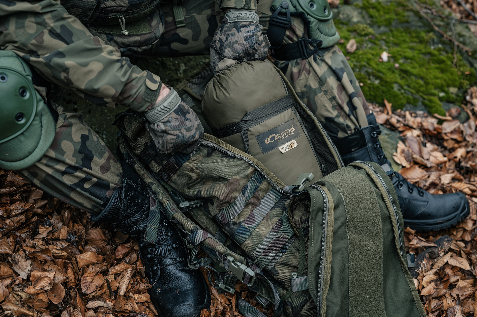 Спальний мішок Carinthia Eagle Olive - Лівий