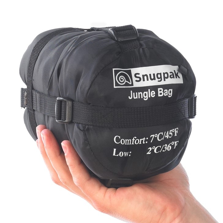 Спальний мішок Snugpak Jungle Bag Black - лівий