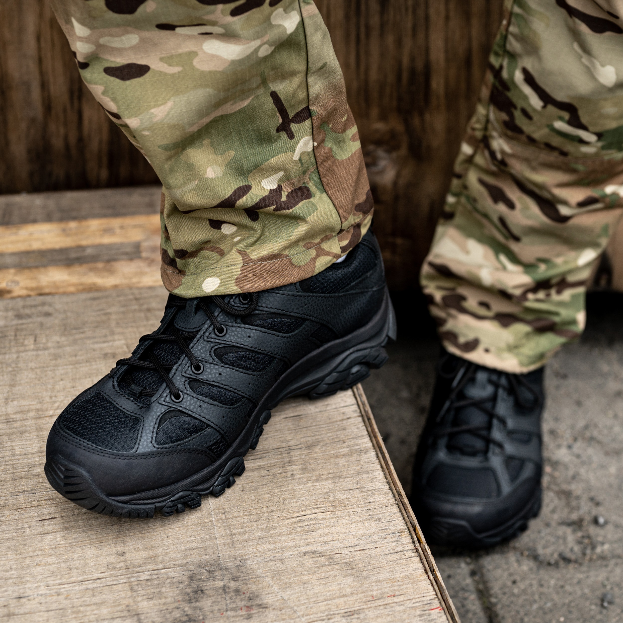 Кросівки Merrell MOAB 3 Low Tactical Waterproof - Black